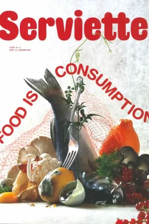 Serviette 2. Food is Consumption Direct Verzonden