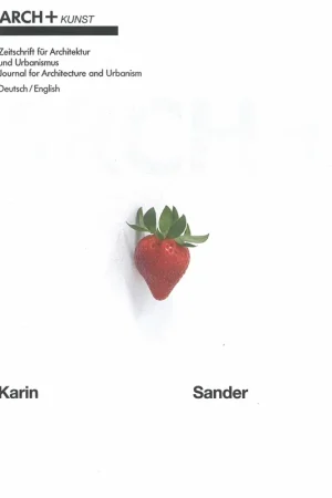 Beperkt Aanbod ARCH+ Kunst. Karin Sander