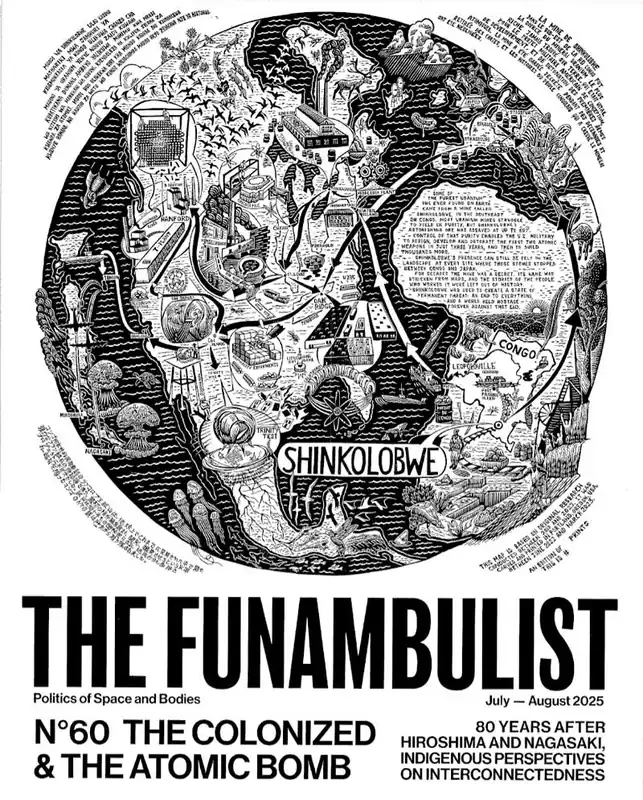 Exclusieve Aanbieding THE FUNAMBULIST 60. THE COLONIZED & THE ATOMIC BOMB