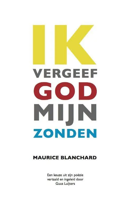 Ik vergeef God mijn zonden / Druk 1 Gratis Verzending