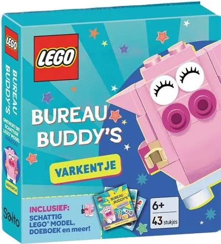Lego Bureaubuddy's: Varkentje / Druk 1 Op = Op