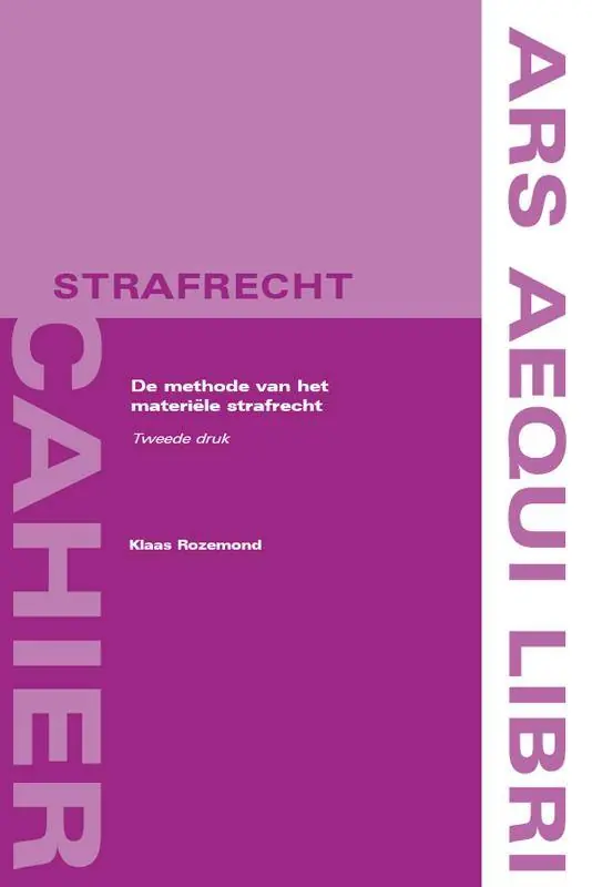 De methode van het materiële strafrecht / Druk 2 Koopje