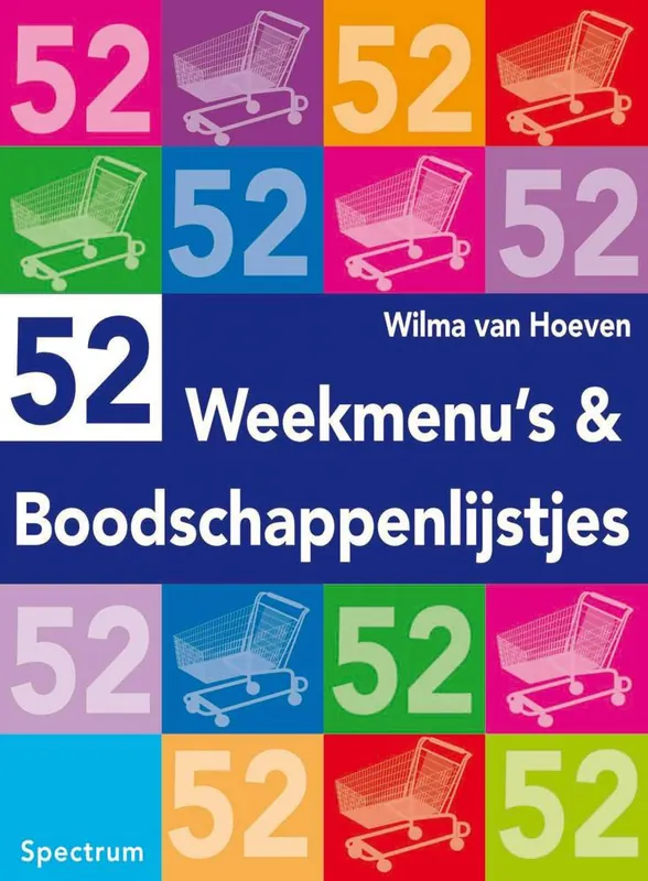Superprijs 52 weekmenu's en boodschappenlijstjes / Druk 2