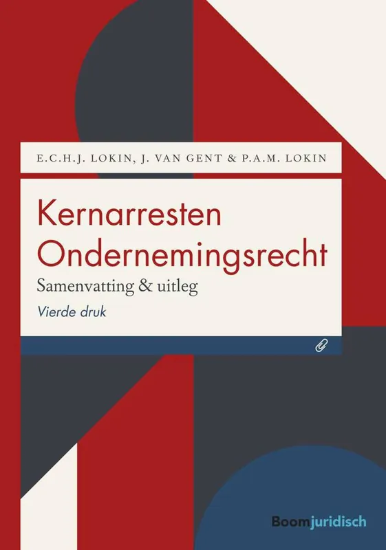Kernarresten Ondernemingsrecht / Druk 4 Merkproduct