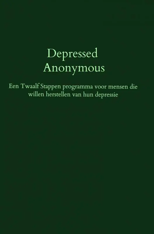 Favoriet Depressed Anonymous / Druk 2
