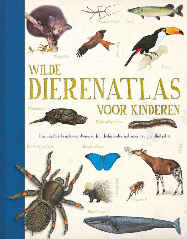 Populair Wilde dierenatlas voor kinderen / Druk 1