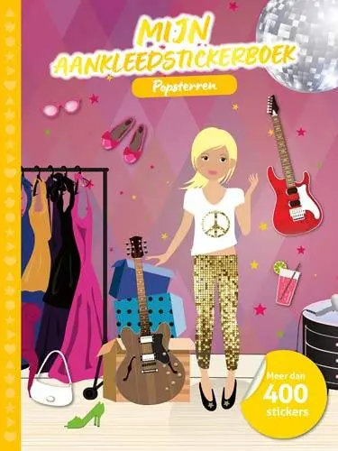 Mijn aankleedstickerboek: Popsterren / Druk 1 Premium