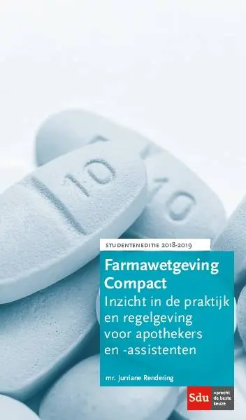 Farmawetgeving Compact, Studenteneditie 2018-2019 / Druk 1 Veilige Betaling