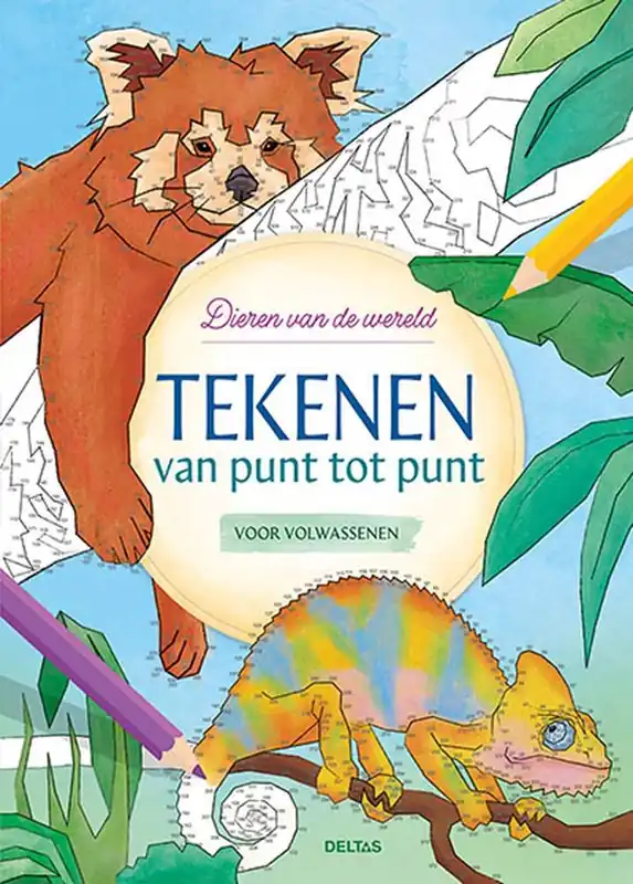 Tekenen van punt tot punt voor volwassenen / Druk 1 Bestseller
