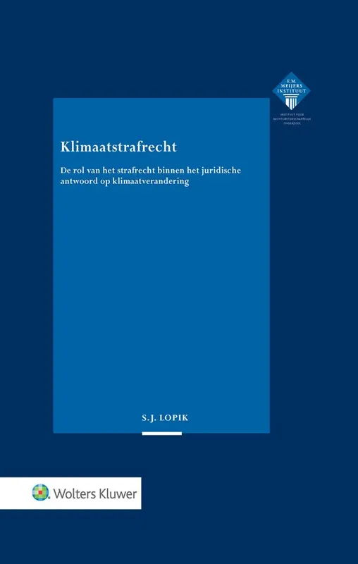 Aanbieding Klimaatstrafrecht / Druk 1