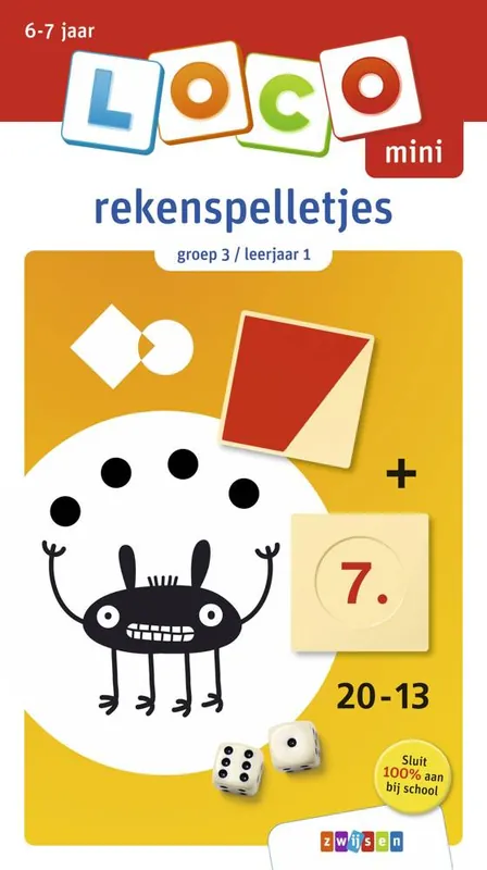 Lage Prijs Rekenspelletjes groep 3 leerjaar 1 / Druk 1