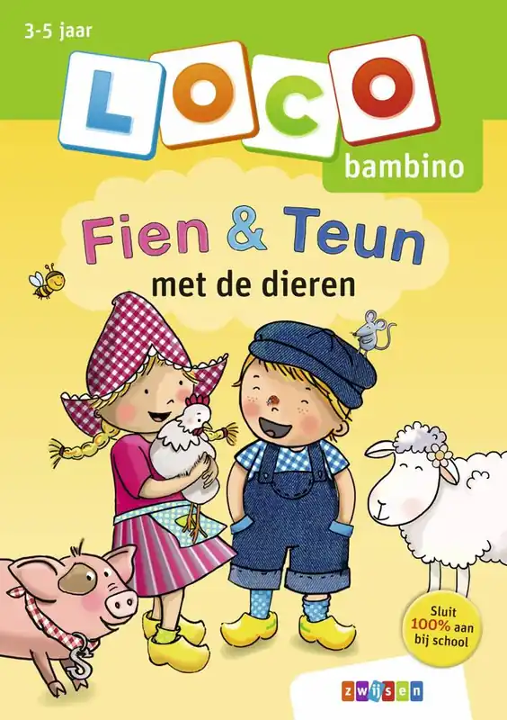 Loco bambino Fien & Teun met de dieren / Druk 1 Rechtstreeks Van De Fabrikant