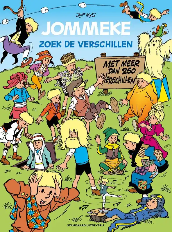 Betaalbaar Jommeke Zoek de verschillen / Druk 1