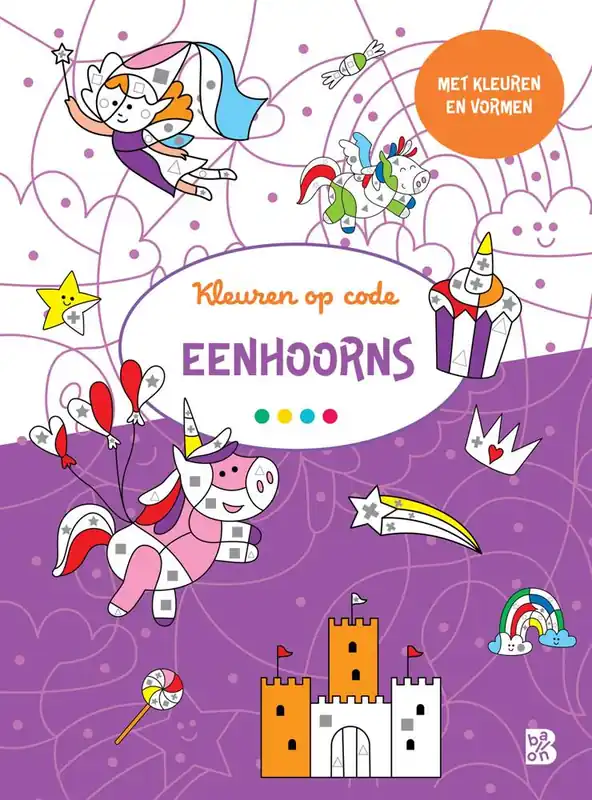 Kleuren op code: Eenhoorns 3+ / Druk 1 Meest Verkocht