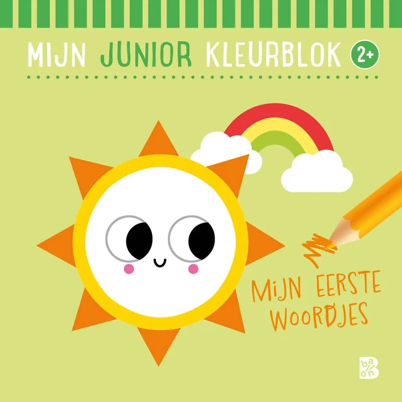 Laatste Versie Mijn junior kleurblok mijn eerste woordjes / Druk 1