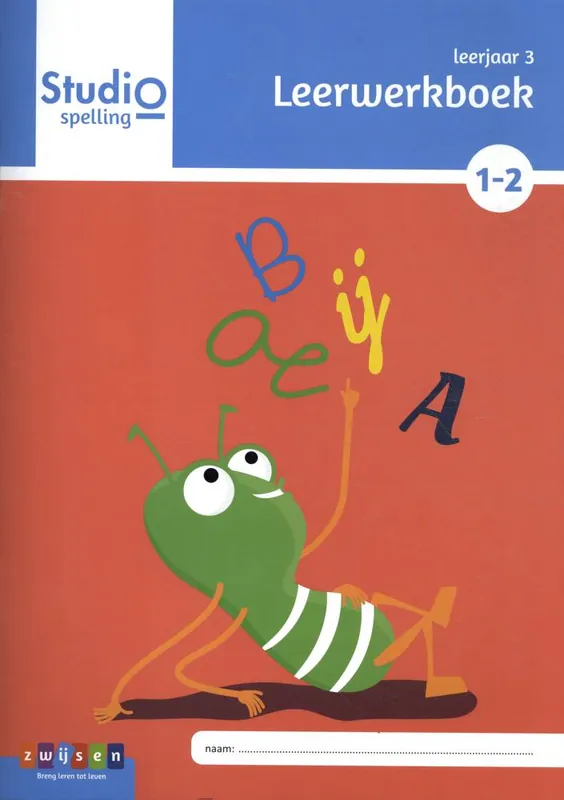 Laatste Versie Studio Spelling leerjaar 3. 1-2 Leerwerkboek / Druk 1