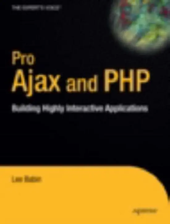 Beginning Ajax with PHP Beperkt Aanbod