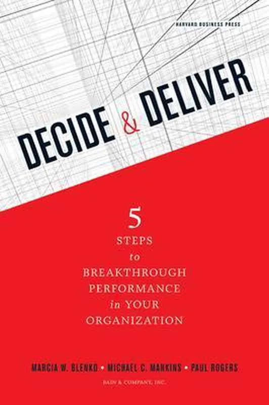 Decide and Deliver Weekendaanbieding