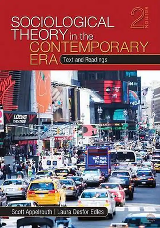 Uitverkoop Sociological Theory in the Contemporary Era
