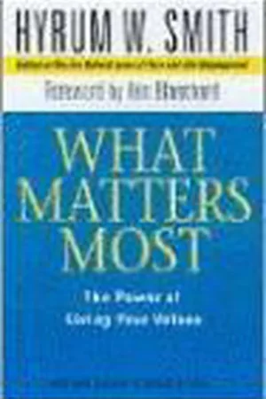 What Matters Most Laatste Versie