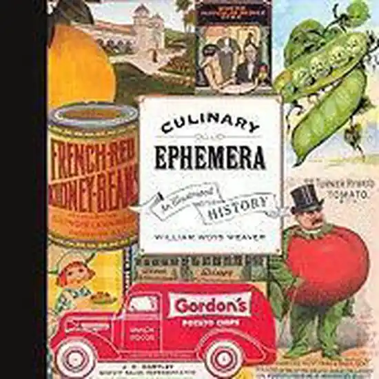 Laatste Versie Culinary Ephemera