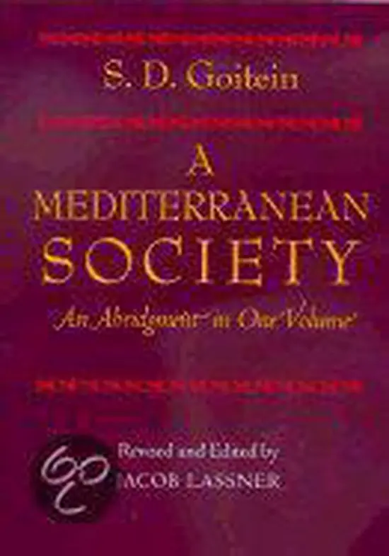 A Mediterranean Society Snelle Levering