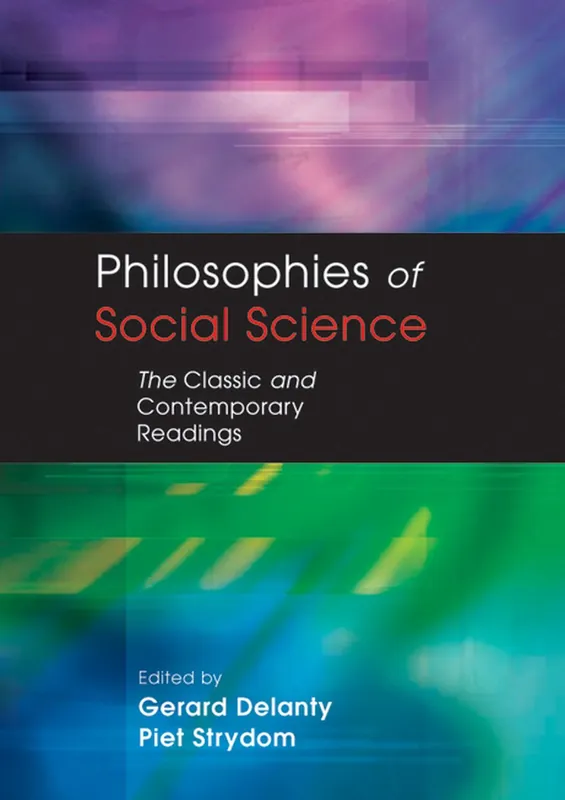 Koop Online Philosophies Of Social Science