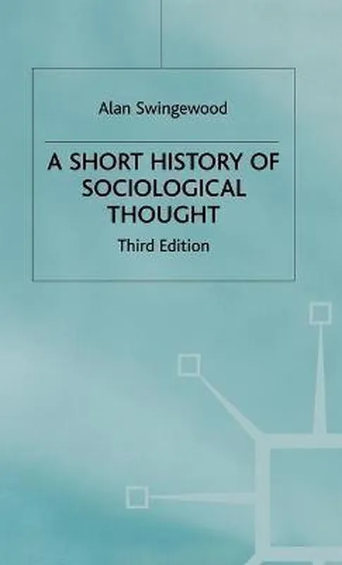 Superprijs A Short History of Sociological Thought