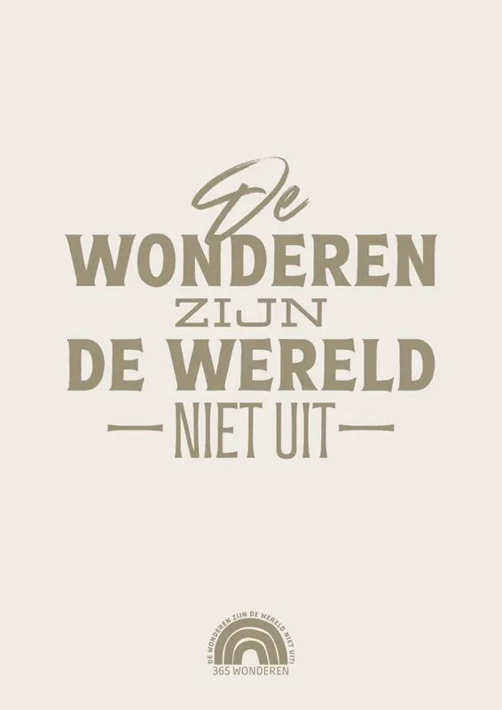 De wonderen zijn de wereld niet uit / Druk 1 Nu Kopen