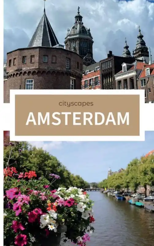 Cityscapes Amsterdam / Druk 1 Direct Beschikbaar