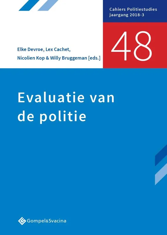 Bestel Nu Evaluatie van de politie / Druk 1