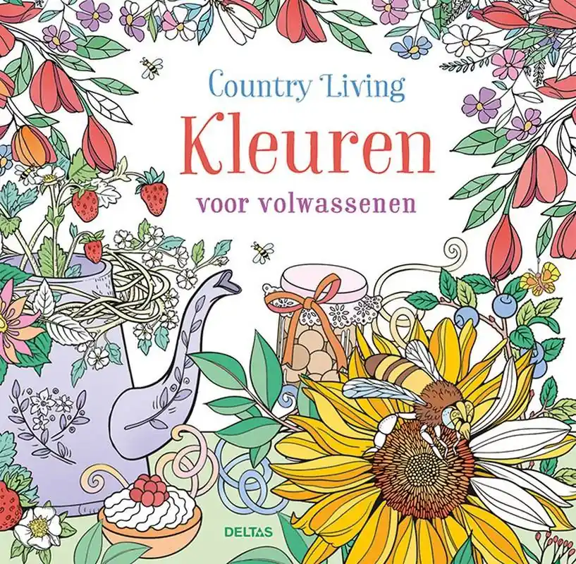 Bestel Nu Country Living - Kleuren voor volwassenen / Druk 1