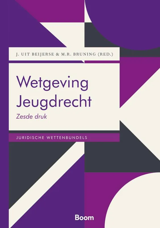 Wetgeving Jeugdrecht / Druk 6 Tijdelijk Beschikbaar