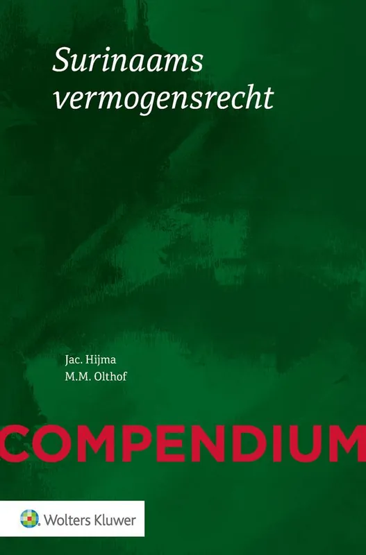 Compendium van het Surinaams vermogensrecht / Druk 1 Populair
