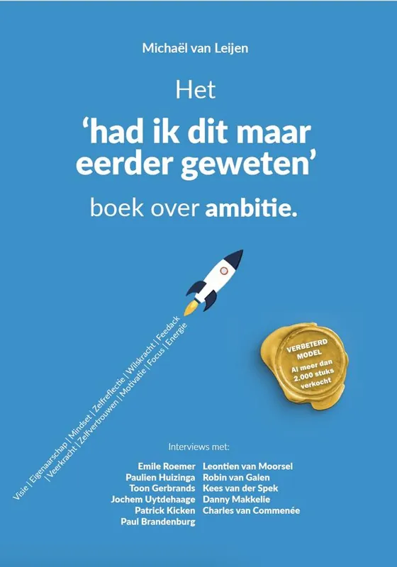 Laatste Kans Het had ik dat maar eerder geweten boek over ambitie / Druk 1