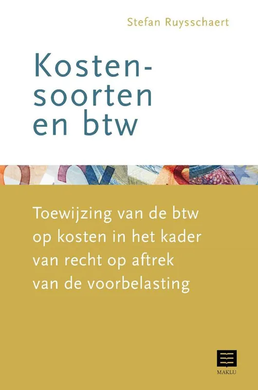 Merkproduct Kostensoorten en btw / Druk 1