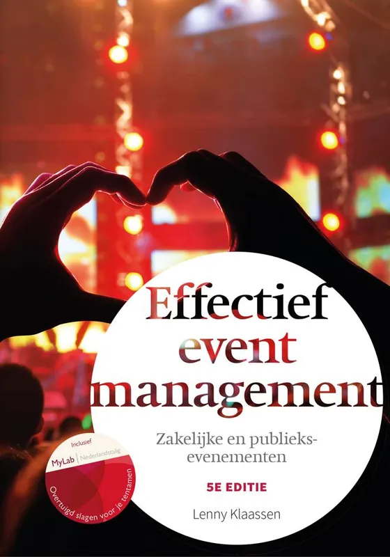 Effectief eventmanagement met MyLab / Druk 5 Favoriet