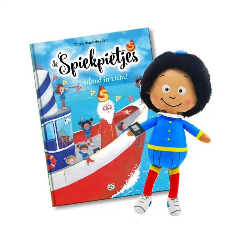 Direct Beschikbaar De Spiekpietjes, pakket Eiland in zicht! + Spiekpietje Dickie / Druk 1
