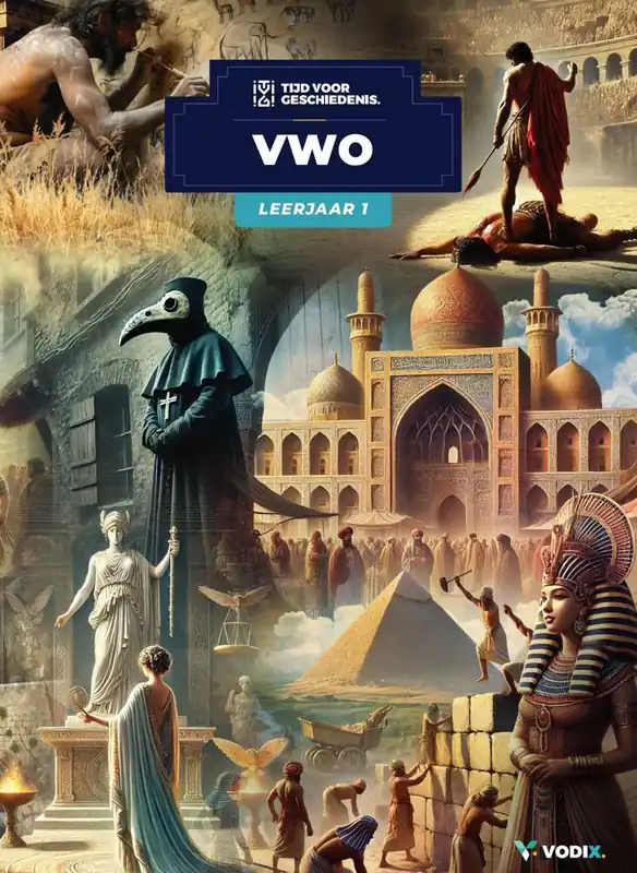 Merkproduct Tijd voor Geschiedenis leerjaar 1 vwo tekstboek / Druk 1