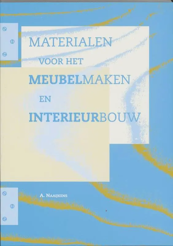 Materialen voor het meubelmaken en interieurbouw Direct Beschikbaar