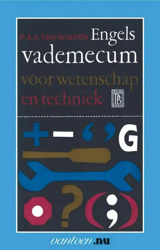 Engels vademecum voor wetenschap en techniek / Druk 90 Nu Kopen