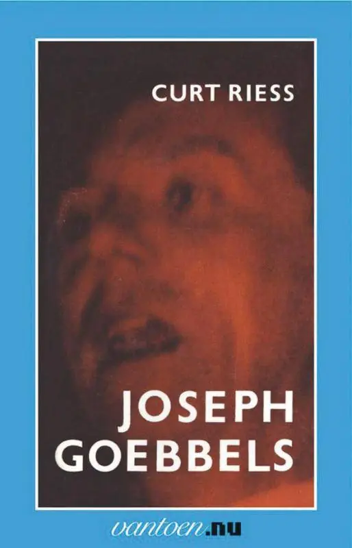 Lage Prijs Joseph Goebbels / Druk 90