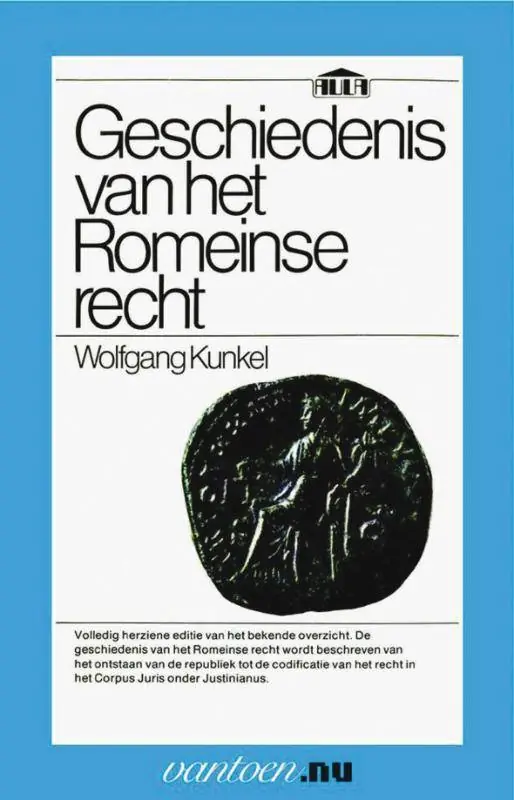 Gratis Retour Geschiedenis van het Romeinse recht / Druk 90