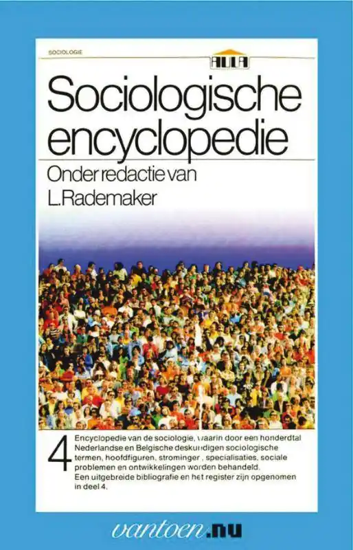 Sociologische encyclopedie 4 / Druk 90 Alleen Vandaag