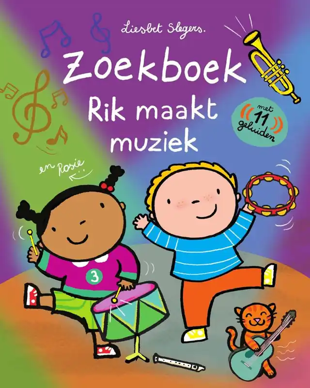 Zoek- en geluidenboek Rik maakt muziek / Druk 1 Finale Uitverkoop