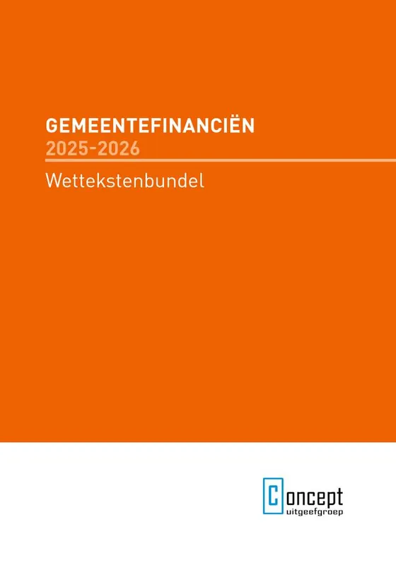 Gemeentefinanciën 2025-2026 / Druk 1 Seizoensaanbieding