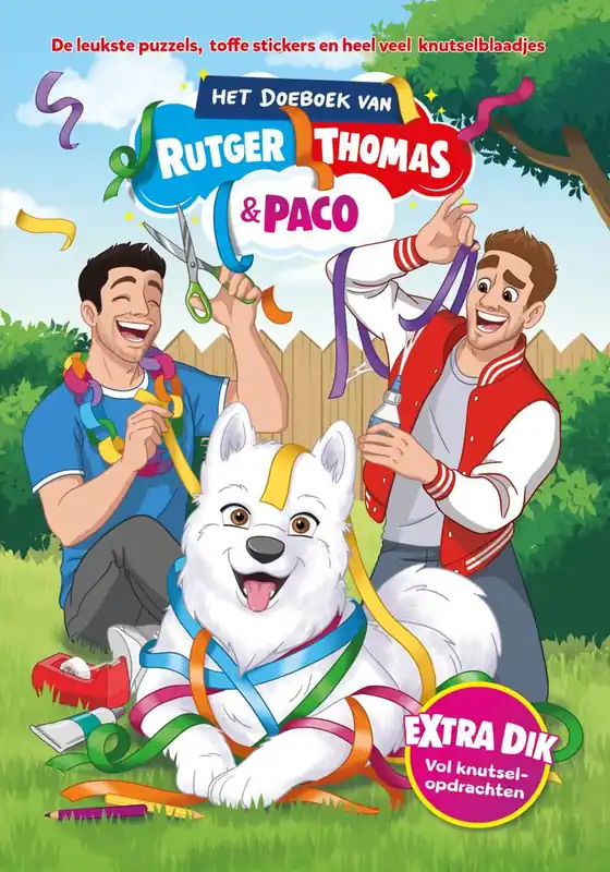 Het Doeboek van Rutger, Thomas & Paco / Druk 1 Gereduceerde Prijs