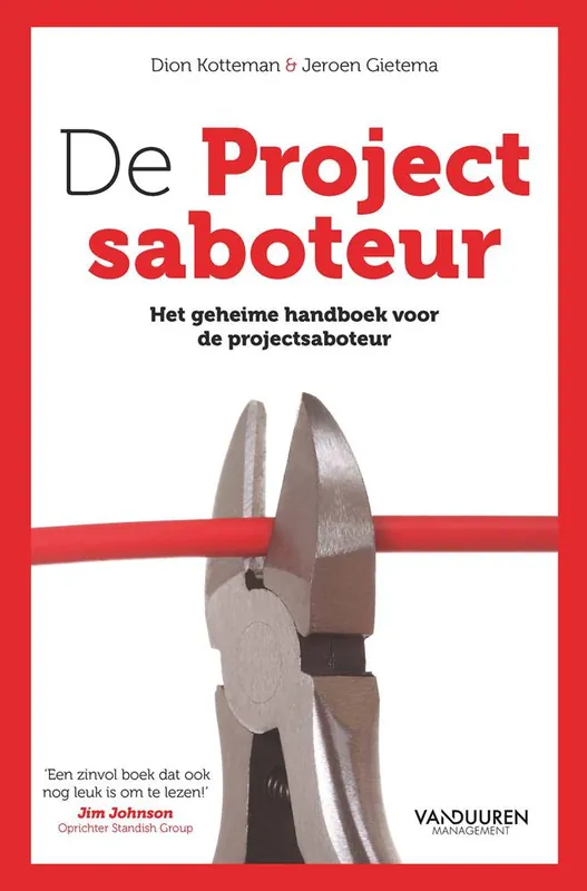 Fabrieksprijs De projectsaboteur / Druk 1