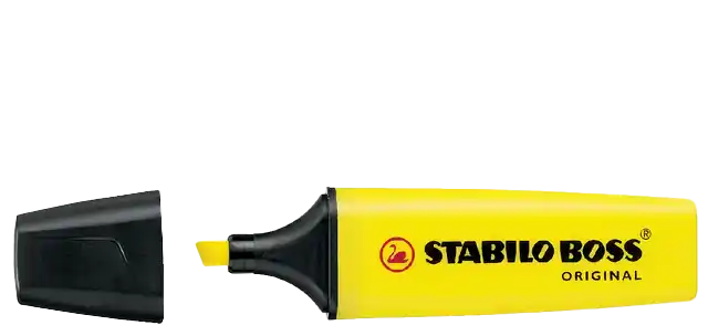 Finale Uitverkoop Markeerstift STABILO BOSS Original 70/24 geel