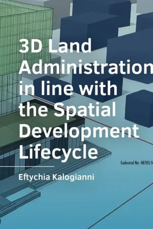 3D Land Administration in line with the Spatial Development Lifecycle / 1st Edition Seizoensaanbieding